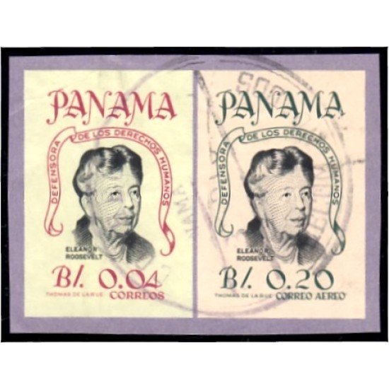 Panama SH 14 1965 Eleonor Roosevelt usados Panama SH 14 1965 Eleonor Roosevelt usados