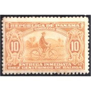 Panamá Express 3 1929 Transporte postal Bicicleta sin goma Panamá Express 3 1929 Transporte postal Bicicleta sin goma