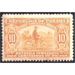 Panamá Express 3 1929 Transporte postal Bicicleta sin goma Panamá Express 3 1929 Transporte postal Bicicleta sin goma