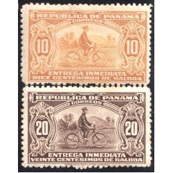 Panamá Express 3/4 1929 Transporte postal Bicicleta MH Panamá Express 3/4 1929 Transporte postal Bicicleta MH