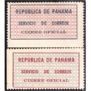 Panamá Retour 1/2 1922 Servicios de correo Cierre Oficial MNH