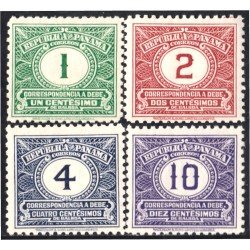 Panamá Taxas 5/8 1931 Correspondencia a Debe MH