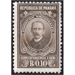 Panamá Taxas 4 1915 Pedro J. Sosa MH