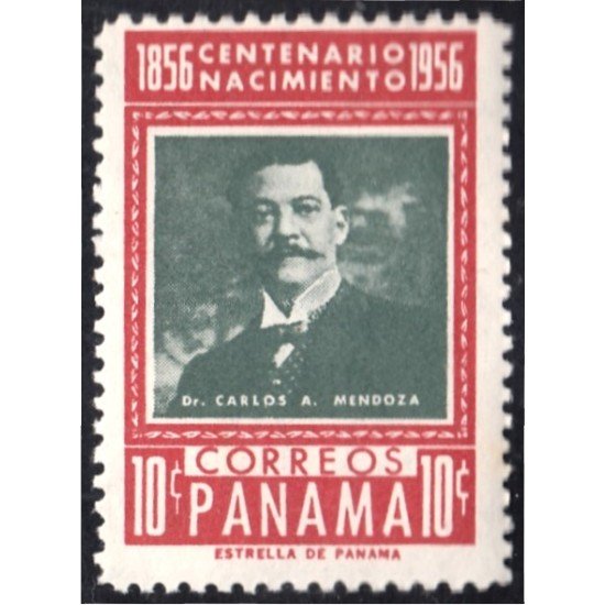 Panama 305 1956 Dr. Carlos A Mendoza MH Panama 305 1956 Dr. Carlos A Mendoza MH