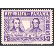 Panama 300 1955 Víctor de la Guardia y Miguel Chiaria MH Panama 300 1955 Víctor de la Guardia y Miguel Chiaria MH