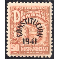 Panama 228G 1941 Nueva Constitución Escudo MH Panama 228G 1941 Nueva Constitución Escudo MH