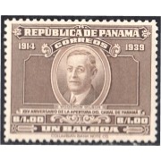 Panama 223 1939 Woodrow Wilson MH Panama 223 1939 Woodrow Wilson MH