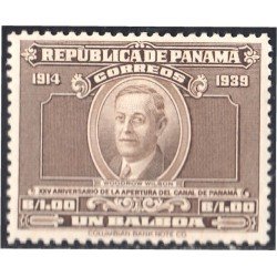 Panama 223 1939 Woodrow Wilson MH Panama 223 1939 Woodrow Wilson MH