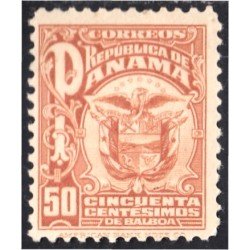 Panama 143 1924 Serie antigua Escudo MH Panama 143 1924 Serie antigua Escudo MH