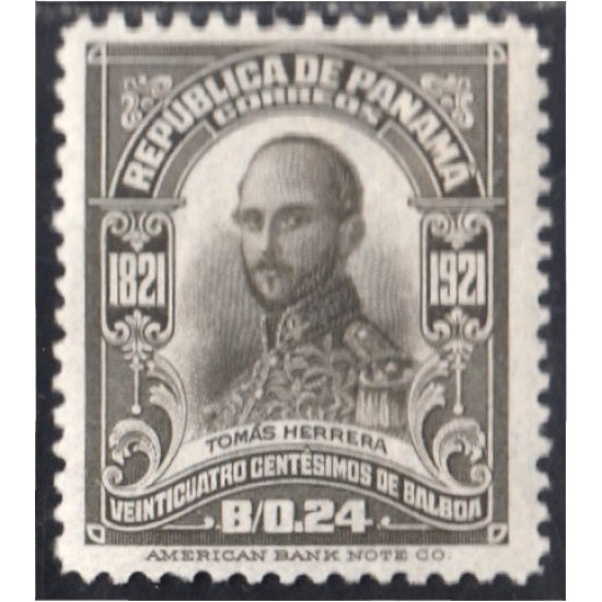 Panama 131 1921 Tomás Herrera MH Panama 131 1921 Tomás Herrera MH
