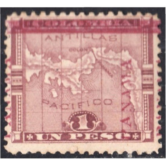 Panama 19B 1903/04 Mapa de Panamá MH Panama 19B 1903/04 Mapa de Panamá MH