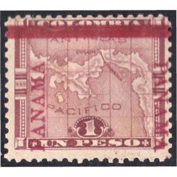 Panama 19A 1903/04 Mapa de Panamá MH Panama 19A 1903/04 Mapa de Panamá MH