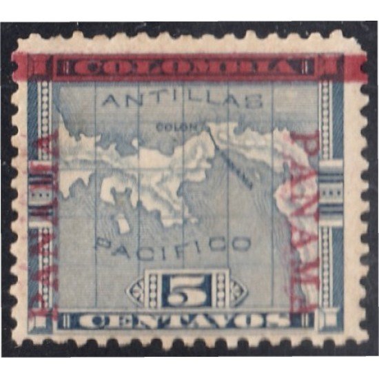 Panama 15A 1903/04 Mapa de Panamá MH Panama 15A 1903/04 Mapa de Panamá MH