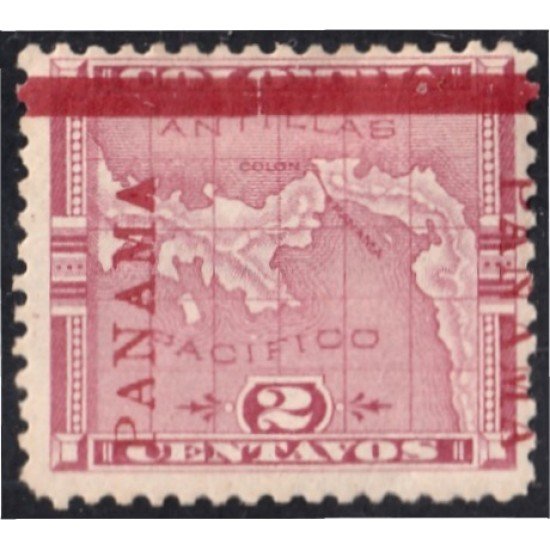Panama 14A 1903/04 Mapa de Panamá MH Panama 14A 1903/04 Mapa de Panamá MH