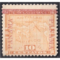 Panama 16A 1903/04 Mapa de Panamá sin goma