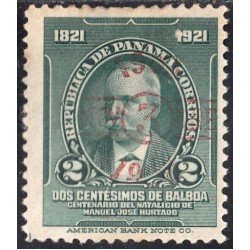 Panama 159 1928 Manuel José Hurtado sin goma