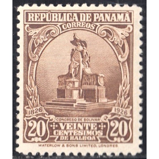 Panama 154 1926 Congreso de Bolívar sin goma