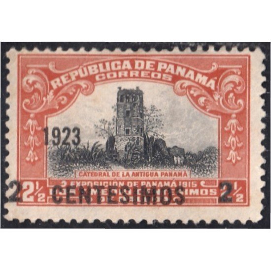 Panama 134 1921 Manuel José Hurtado sin goma Panama 134 1921 Manuel José Hurtado sin goma