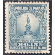 Panama 129 1921 Monumento a Vasco Nuñez de Balboa sin goma 