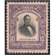 Panama 103 1909/17 José de Obaldía sin goma