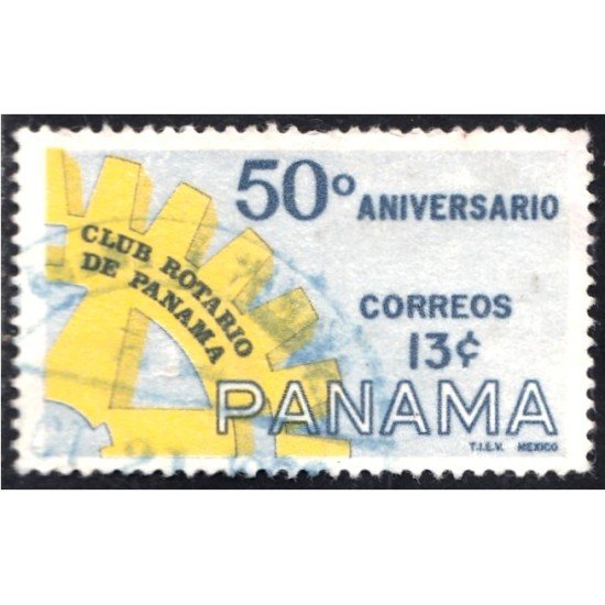 Panama 511 1969 50º Aniversario Club Rotario de Panamá usados Panama 511 1969 50º Aniversario Club Rotario de Panamá usados