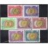 Panama 475/81 1968 Medallas juegos olímpicos de invierno usados