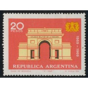 MI2 Argentina 848 1969 100° de la Escuela Militar  MNH