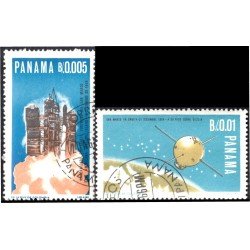 Panama 432/33 1967 Satélites italianos usados Panama 432/33 1967 Satélites italianos usados