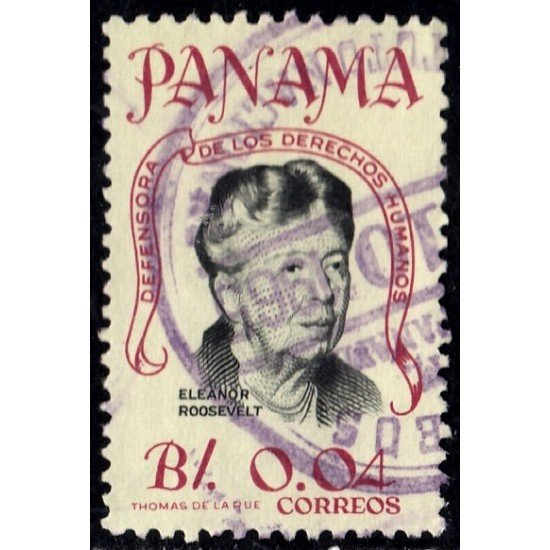 Panama 401 1964 Eleanor Roosevelt usados Panama 401 1964 Eleanor Roosevelt usados