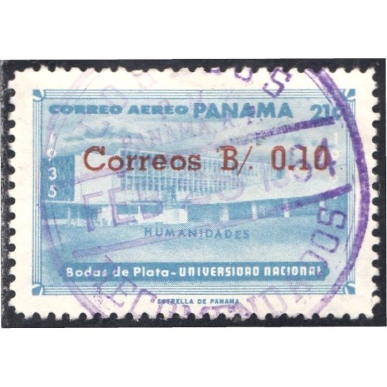 Panama 394 1964 25 Años de la Universidad Nacional usados Panama 394 1964 25 Años de la Universidad Nacional usados