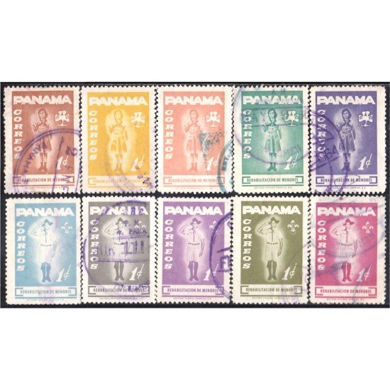 Panama 379/88 1964 Rehabilitación de menores usados