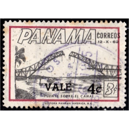 Panama 365 1962 Puente sobre el canal usados Panama 365 1962 Puente sobre el canal usados
