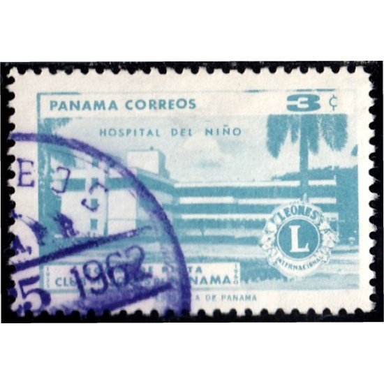 Panama 340 1961 Hospital del niño usados Panama 340 1961 Hospital del niño usados