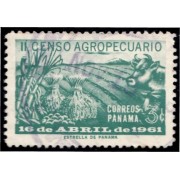 Panama 339 1961 II Censo Agropecuario usados Panama 339 1961 II Censo Agropecuario usados