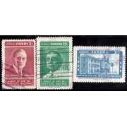 Panama 330/32 1959 Eusebio Morales y Abel Bravo Instituto Nacional usados Panama 330/32 1959 Eusebio Morales y Abel Bravo Instituto Nacional usados