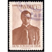 Panama 322 1958 A la Memoria de Pío XII usados Panama 322 1958 A la Memoria de Pío XII usados