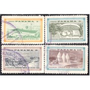 Panama 318/21 1958 Exposición Mundial de Bélgica usados Panama 318/21 1958 Exposición Mundial de Bélgica usados