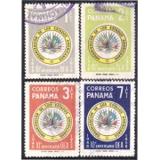 Panama 314/17 1958 10º Aniversario de la OEA usados Panama 314/17 1958 10º Aniversario de la OEA usados