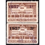 Panama 311/12 1957 Aeropuerto Internacional de Tocumen usados Panama 311/12 1957 Aeropuerto Internacional de Tocumen usados