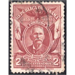 Panama 168 1933 Prócer Manuel Amador Guerrero usados