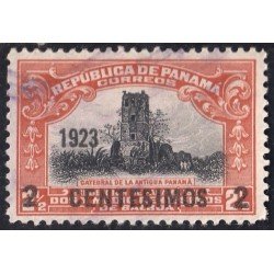 Panama 134 1921 Manuel José Hurtado usados Panama 134 1921 Manuel José Hurtado usados
