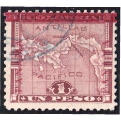 Panama 24 1903/04 Mapa de Panamá usado Panama 24 1903/04 Mapa de Panamá usado