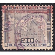 Panama 17A 1903/04 Mapa de Panamá usados