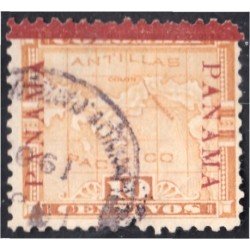 Panama 16A 1903/04 Mapa de Panamá usados