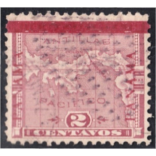 Panama 14B 1903/04 Mapa de Panamá usados Panama 14B 1903/04 Mapa de Panamá usados