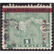 Panama 13B 1903/04 Mapa de Panamá usado