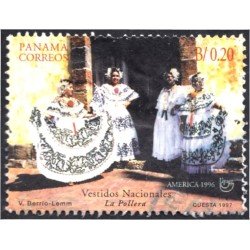 Panama 1159 1997 América Upaep Vestidos Nacionales La Pollera usados