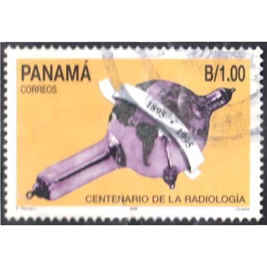 Panama 1135 1996 Centenario de la Radiología usados Panama 1135 1996 Centenario de la Radiología usados