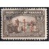 Panamá Taxas Zona Canal 7 1916 Castillo de San Lorenzo Timbres de Panama República de 1915 usados