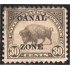Panamá Zona Canal 74A 1924/26 Animal Búfalo MH